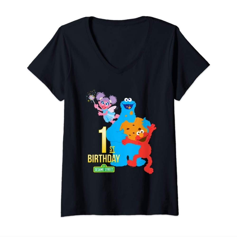 Sesame Street 1st Birthday T-Shirt